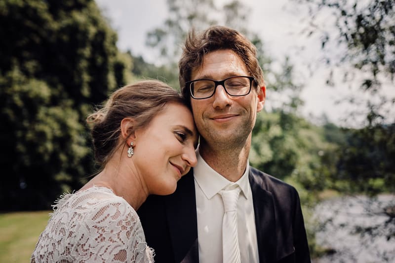 Hochzeitsfotograf Münster - glückliches Brautpaar
